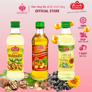 Dầu Macca/ó c chó/Omega 369 Kunella Feinkost Cho Bé ăn dặm 100ml Đức