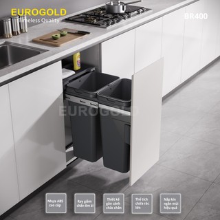 Thùng Rác BL400 BL300 Gắn Cánh Âm Tủ 2, Thùng Đựng Rác Eurogold