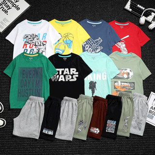 Bộ cotton bé trai sz nhỡ đại place