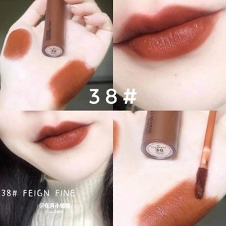 Son kem lì bbia last velvet tint màu 38 feign fine bbia38 màu đỏ nâu chocolate