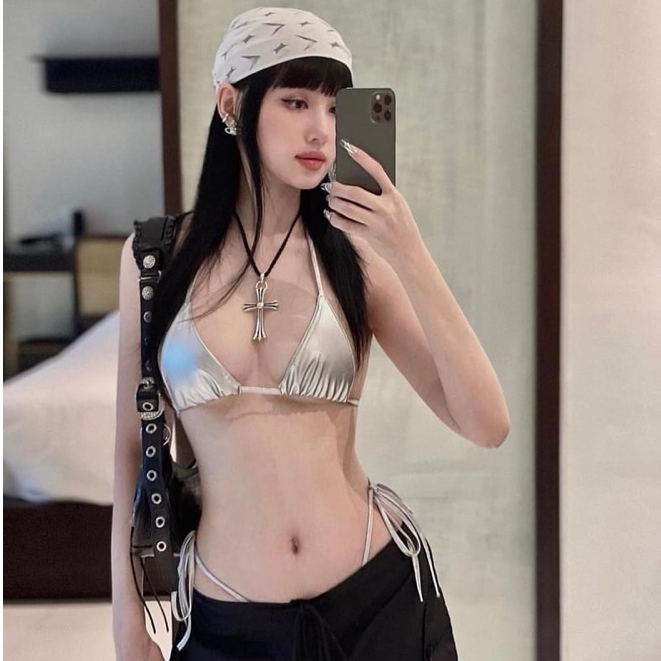 Set bikini len đan- SẴN SHIP HOẢ TỐC LAYLASHOP