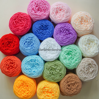 Len nhung đũa nhỏ/bông sữa cuộc 165g-sợi nhỏ 5mm