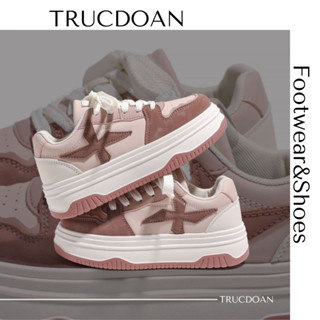  Giày thể thao nữ Cappy Sneaker đế cao 5cm Hottrend 2024  Full Box  