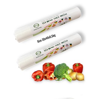 Combo 2 túi Túi đựng thức ăn  - túi đựng thực phẩm tự huỷ sinh học