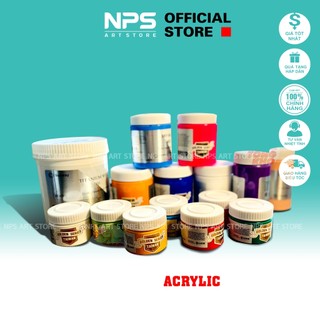 Màu acrylic, bộ màu acrylic sunway 100ml, 300ml
