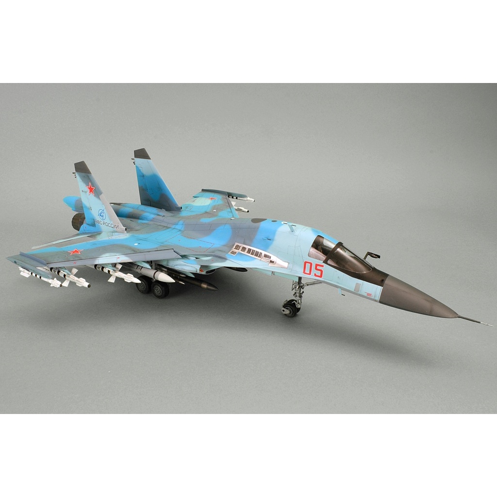 Mô Hình Giấy Máy Bay Tiêm Kích - Ném Bom Su-34 Fullback