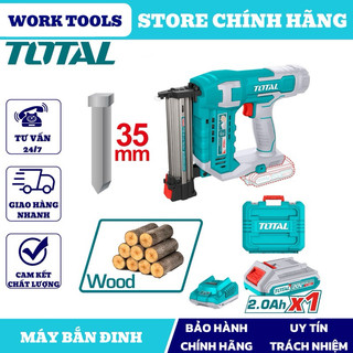 Total súng bắn đinh thẳng dùng pin 20v tcbnli3508 & tcbnli3505