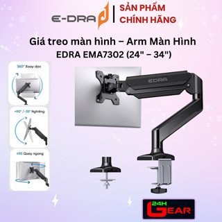 Giá treo màn hình – Arm Màn Hình EDRA EMA7302 (22" – 34") - BH 12 tháng Chính hãng