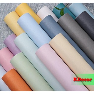 10m GIẤY DÁN TƯỜNG 1 MÀU, khổ 45cm có keo sẵn