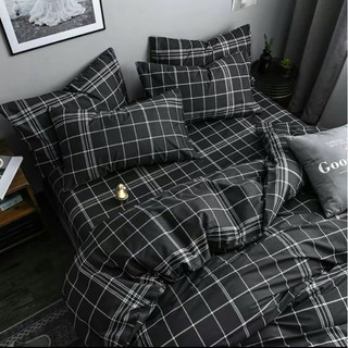 Bộ 5 món chăn phao trần bông dày kèm ga gối cotton poly đủ kích thước