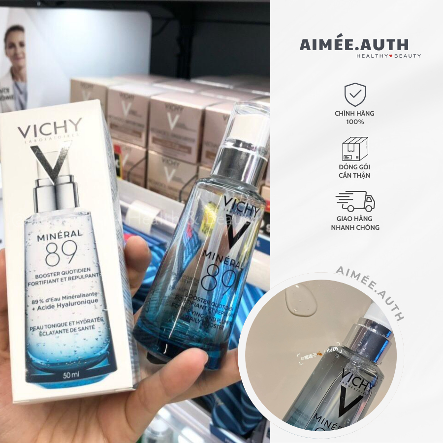 Serum Vichy Mineral 89 Pháp - ĐỦ BILL