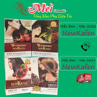 [RẺ VÔ ĐỊCH] Thuốc nhuộm đen New Kafen cao cấp phủ bạc và không dính da đầu 500ML _ Mei Cosmetic