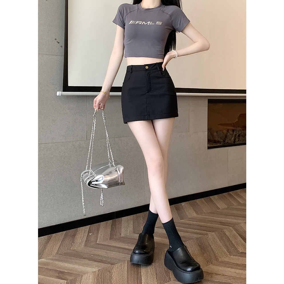 Váy Ngắn Dáng A [Không Kèm Đai] Chất Xước Hàn Mẫu Hot Trẻ Trung Năng Động V508 | BigBuy360 - bigbuy360.vn