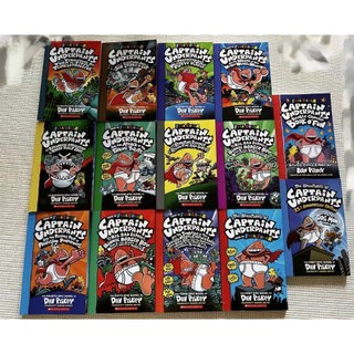 Sách - Captain underpants (Bộ 14 cuốn bản tiếng Anh)