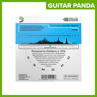 Dây Đàn Guitar Acoustic EJ16 [Size 12]