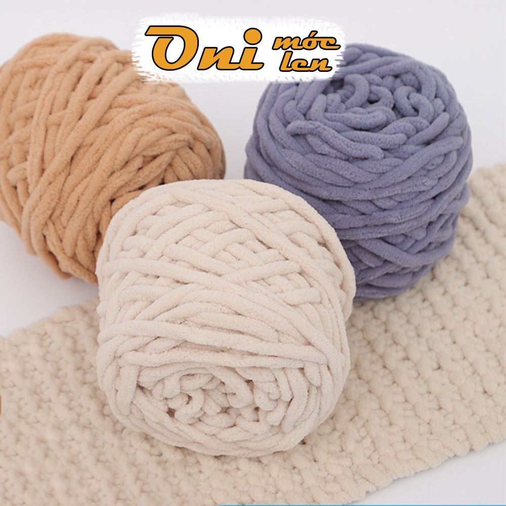 Len Nhung Đũa Cuộn 100g Móc Nón Túi Gấu Bông