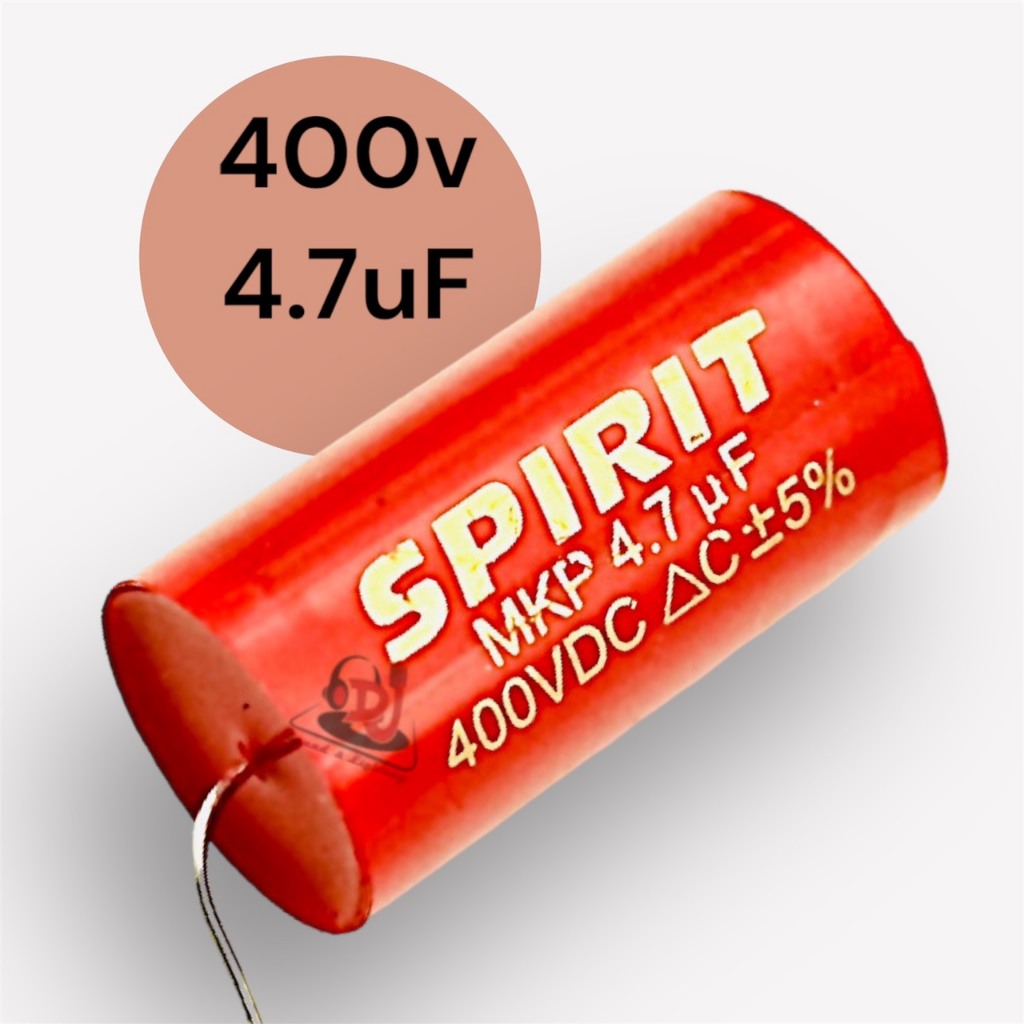 Tụ cản loa xpp chính hãng, Tụ 4.7uF Phân Tần Loa MKP SPIRIT Các Loại