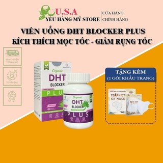 Organic dht blocker plus giúp hỗ trợ làm mọc tóc , giảm nồng độ dht của tóc và ngăn tóc rụng