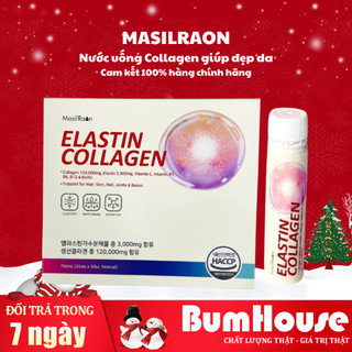 Nước uống Collagen hỗ trợ đẹp da Elastin Collagen Masilraon Hộp 30 ống