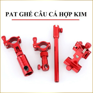  Bộ Pat gắn ghế  - rọng cá - chống cần - khay mồi - Phụ Kiện câu cá câu đài 