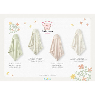 Chaang chăn ủ sơ sinh warmme nature aw2024d10