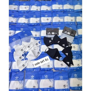 Set 3 cái Khẩu trang Adidas pack of 3 pcs cover mask Adidas authentic