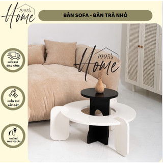 Bàn trà - bàn sofa ngồi bệt - bàn mini phong cách tối giản