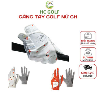 Găng Tay Golf Nữ GH Cao Cấp Hàn Quốc Chất Liệu Da Cao Cấp Thoáng Khí, Bám Grip - HC GOLF