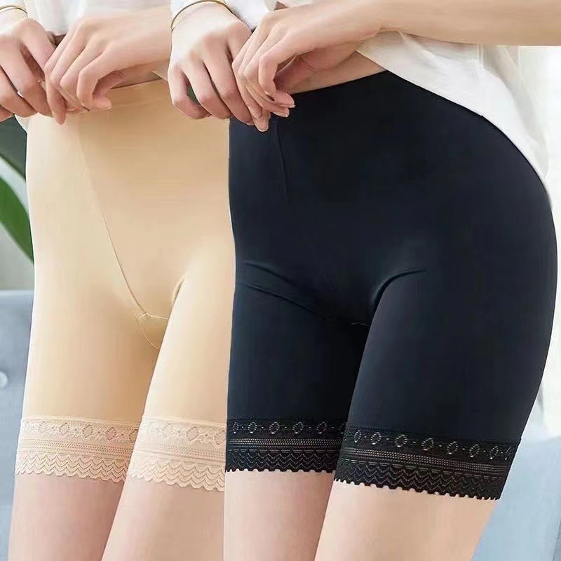 COMBO 2 Quần mặc trong Váy Nữ chất cotton siêu thoáng mát, Quần váy Big size -SÉT 2QV Viền ren