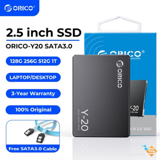 Ổ cứng SSD ORICO Y20 128GB/256GB/512GB SATA 3 2.5" 6Gbps 3D NAND cho PC/Laptop Bảo Hành 2 Năm