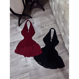 Set áo yếm xẻ ngực + Quần short