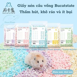 Giấy nén lót chuồng Bucatstate cho hamster, thỏ, bọ, nhím, chinchilla...