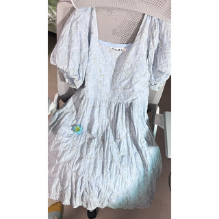 🌼[ GÓC PASS ] 🌸 Đầm babydoll cổ vuông Freesize, cổ thuỷ thủ, xanh, hồng