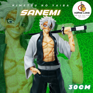Mô hình Kimetsu No Yaiba, Phong Trụ Sanemi Shinazugawa 30cm, figure Demon Slayer, trang trí bàn PC (phụ kiện Hoàng Long)
