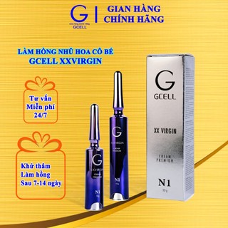 [CHÍNH HÃNG] Kem Làm Hồng Nhũ Hoa và Bikini GCell XXVirgin N1,W công nghệ Hàn Quốc 5g,10g,30ml