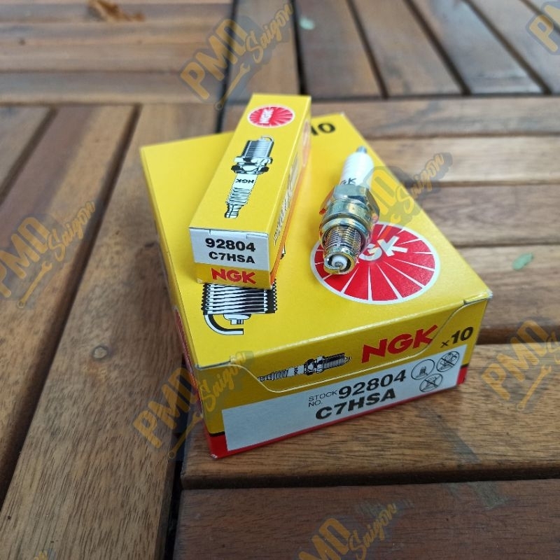 Bugi NGK Niken - C7HSA (chân ngắn, ren 10mm)