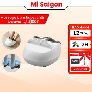 Máy massage chân bấm huyệt xiaomi leravan lj-zj008 - massage con lăn - massage nhiệt