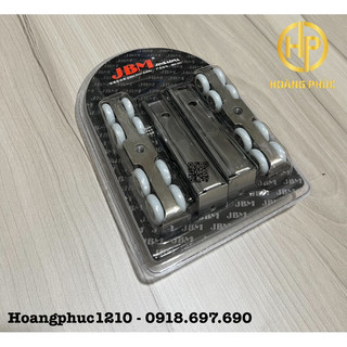 Bộ bánh xe treo cửa lùa 8 bánh JBM Cửa nhôm / gỗ / sắt loại xịn