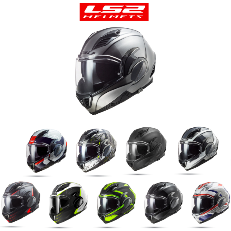Mũ Bảo Hiểm Fullface Lật Hàm 180độ LS2 FF900 Valiant II - LS2 Convertible Helmet
