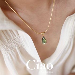 [HOẢ TỐC 1H] Dây chuyền/ Vòng cổ titan không đen gỉ đính đá tinh tế mã 263 Ciao accessories