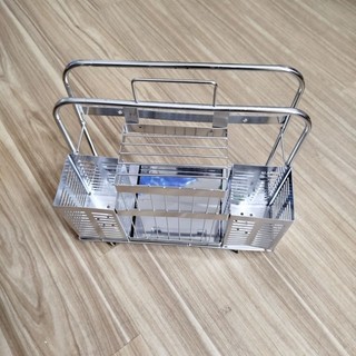 GIÁ KỆ ĐỂ DAO, THỚT INOX ĐA NĂNG 30*15*35cm
