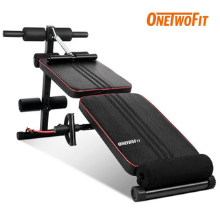 OneTwoFit Ghế tập bụng đa chức năng Ghế tập bụng Thiết bị tập thể dục tại nhà ET040101