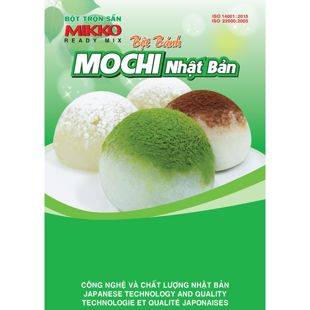 Bột bánh MOCHI Nhật Bản 1kg Mikko Hương Xưa - Hàng Chính Hãng.