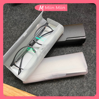 Hộp nhựa đựng kính cận kiểu dáng hình vuông đựng cả phụ kiện bút dụng cụ học tập K5 miin miin glasses