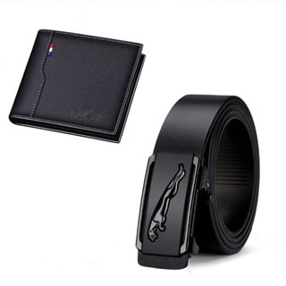 Combo Thắt lưng Nam cao cấp MB08 and ví da nam thời trang V20