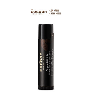 Hàng tặng không bán - tẩy da chết môi cà phê đắk lắk cocoon môi ẩm mềm 5g