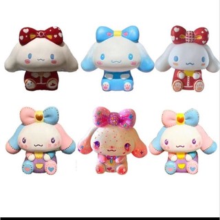 Tượng thạch cao tô màu size mini cinnamoroll 2D cao cấp size 5cm