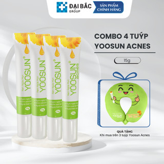 Combo 4 Tuýp kem YOOSUN Acnes 15gr ngăn ngừa mụn, kiểm soát bã nhờn, ngừa thâm sẹo