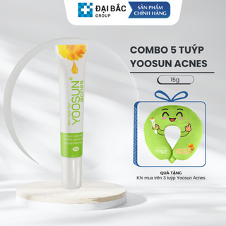 [CHÍNH HÃNG] Combo 5 Tuýp Kem Ngừa Mụn Yoosun Acnes 15gr/Tuýp