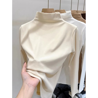 Áo Giữ Nhiệt Lót Nỉ Cho Bạn Nữ Siêu Mềm, Ấm, Co Giãn Mặc Thoải Mái